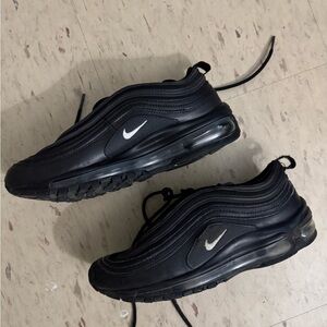 Nike Black Air Max 97 Sneakers Sleek Design
